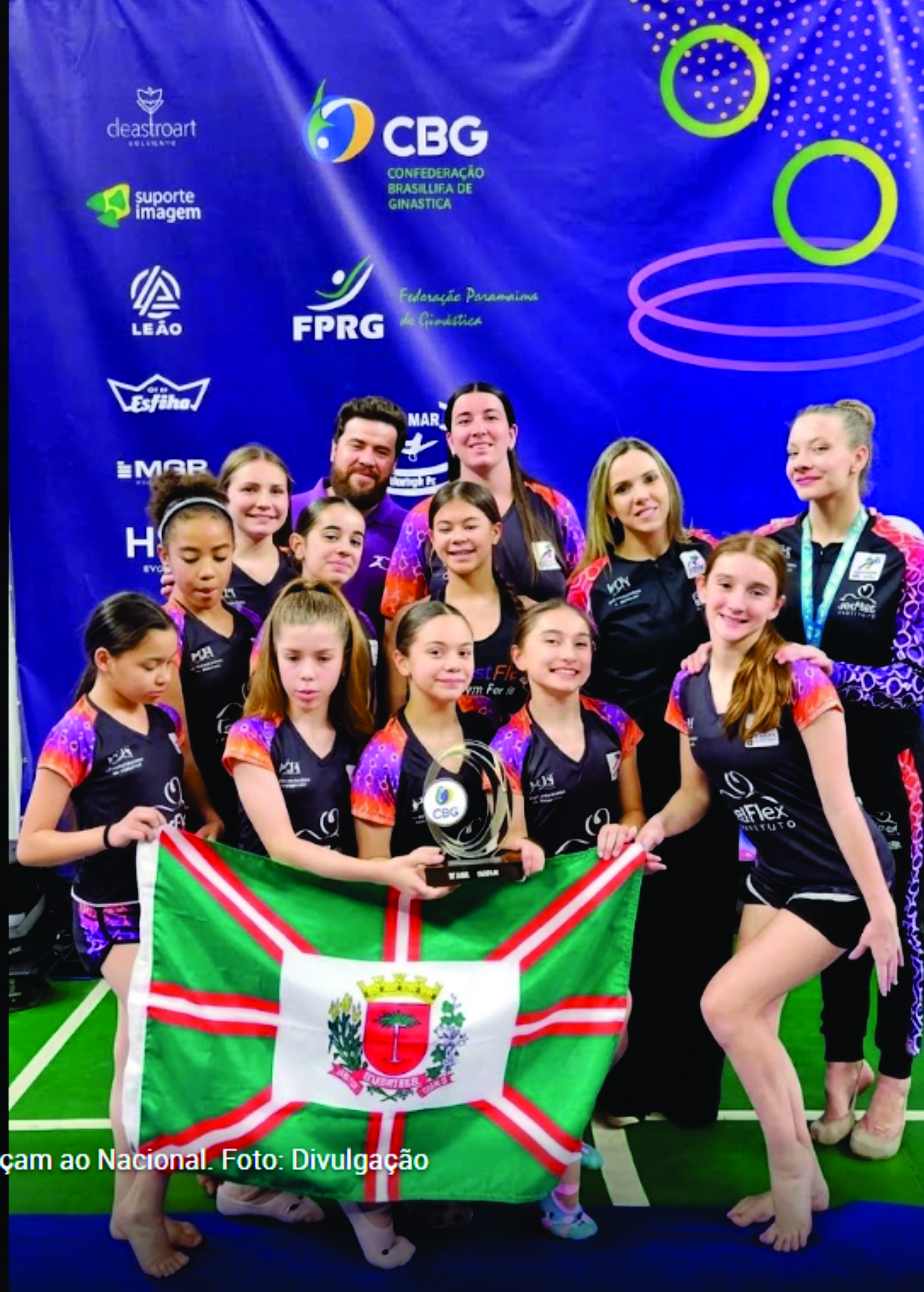 Ginastas curitibanas conquistam prata no Regional Sul e avançam ao nacional