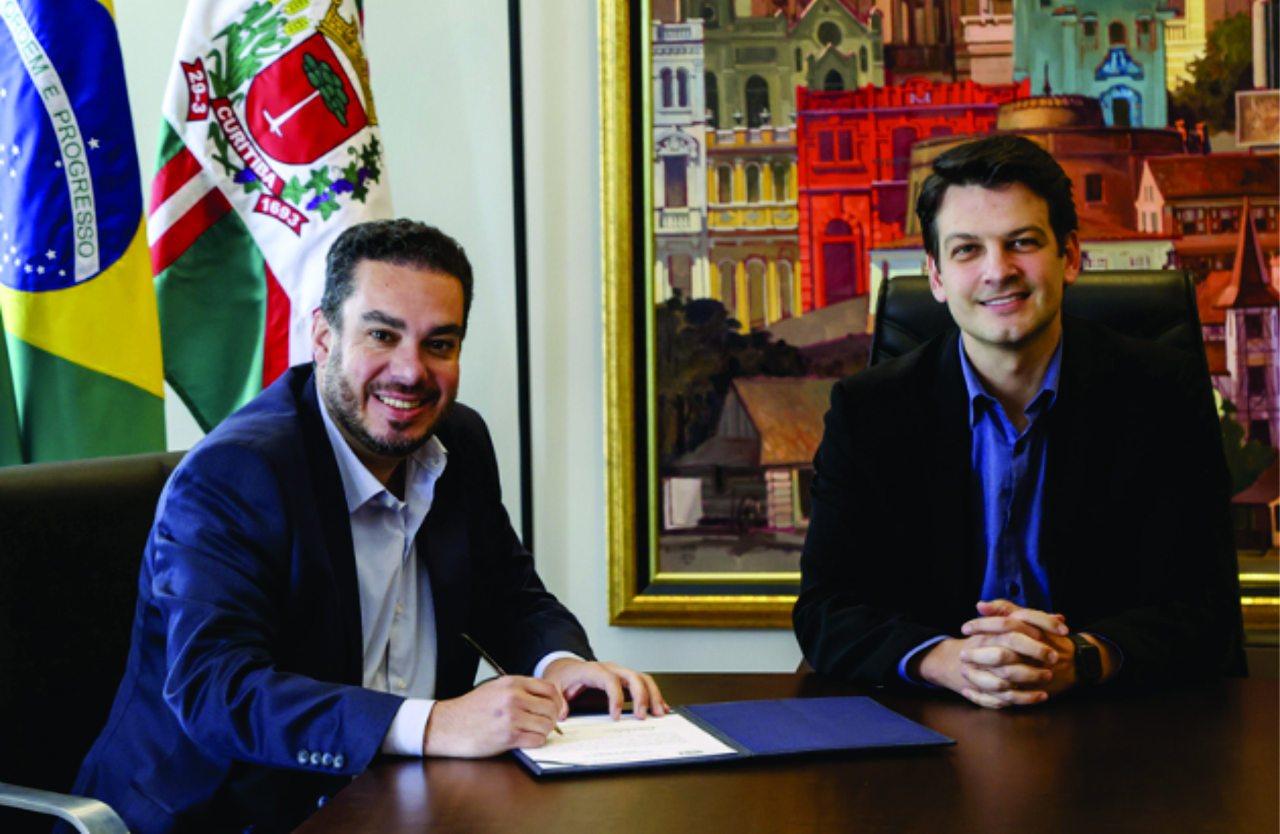 Vice-prefeito Paulo Martins assume a Prefeitura durante viagem de Eduardo Pimentel