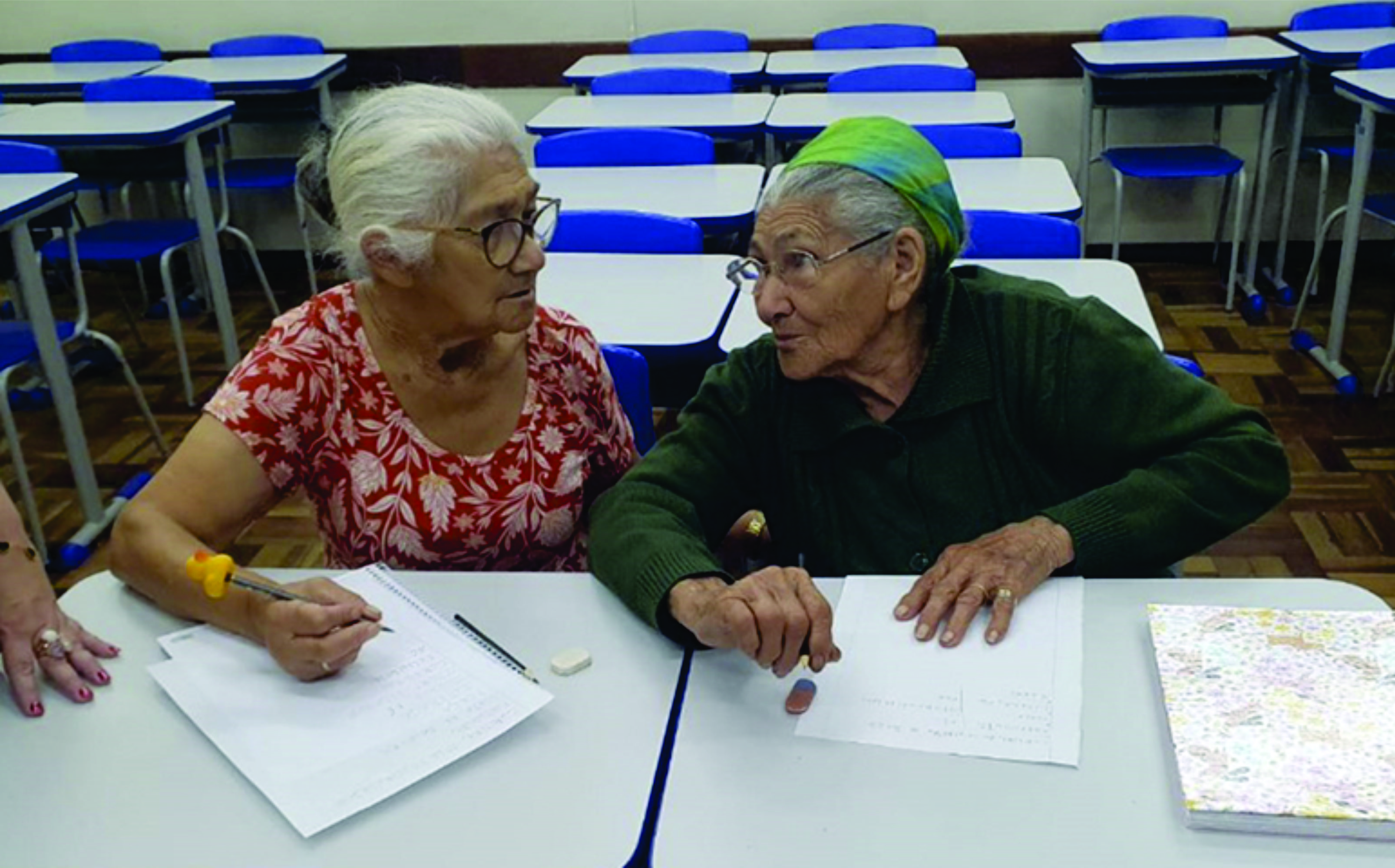 EJA é a oportunidade para mais de 13 mil idosos que não sabem ler e escrever