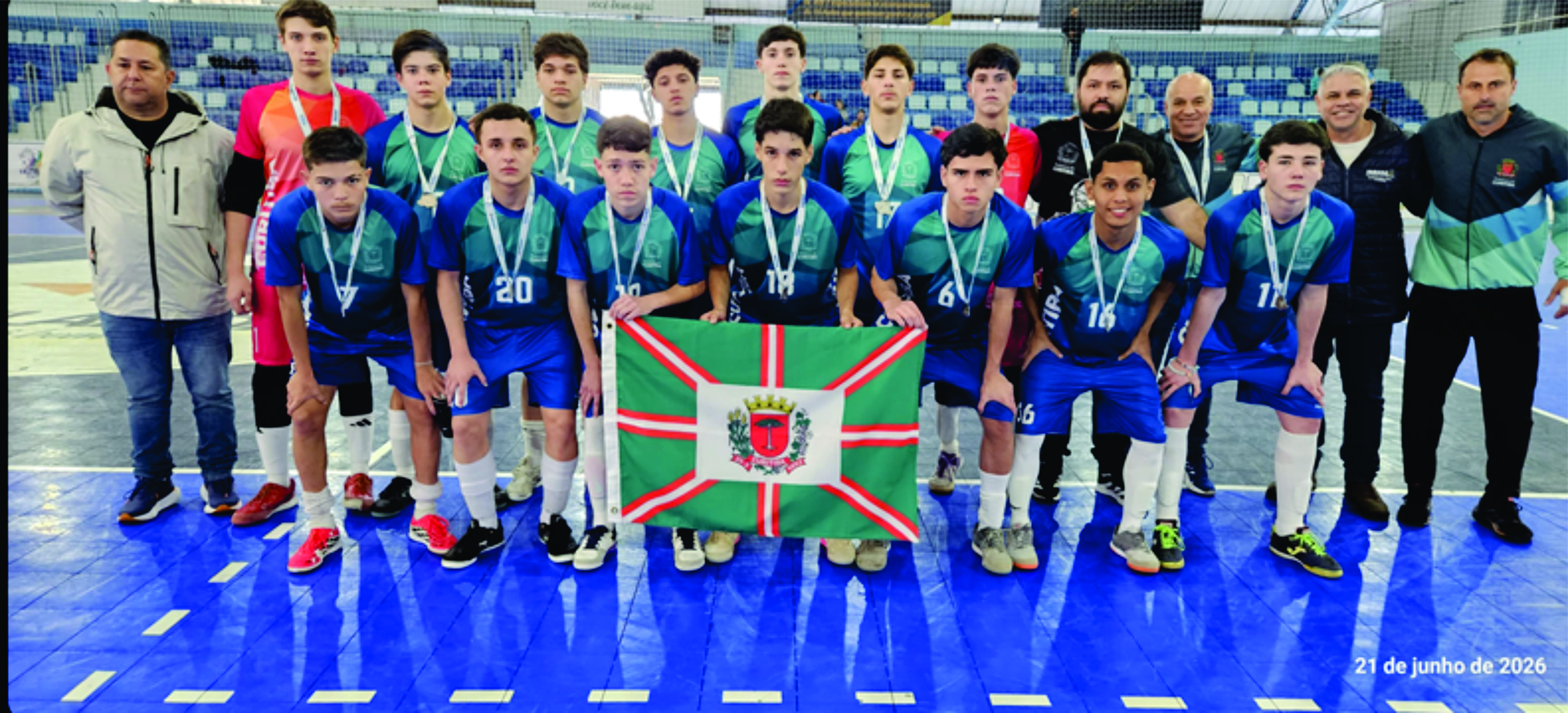 Atletas de Curitiba embarcam para mais uma fase dos Jogos da Juventude do Paraná