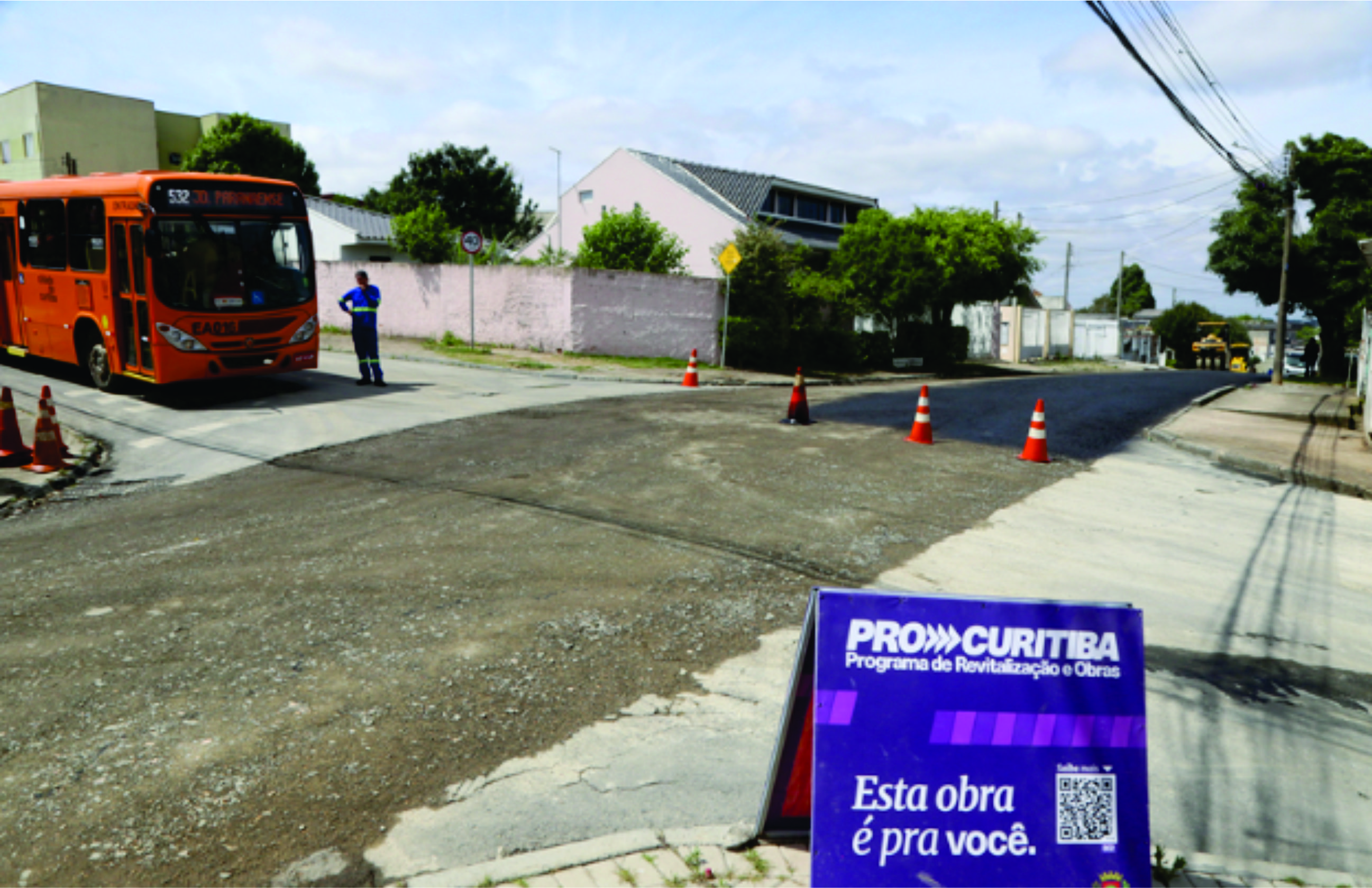 Prefeitura de Curitiba supera meta de pavimentação dois meses antes do prazo