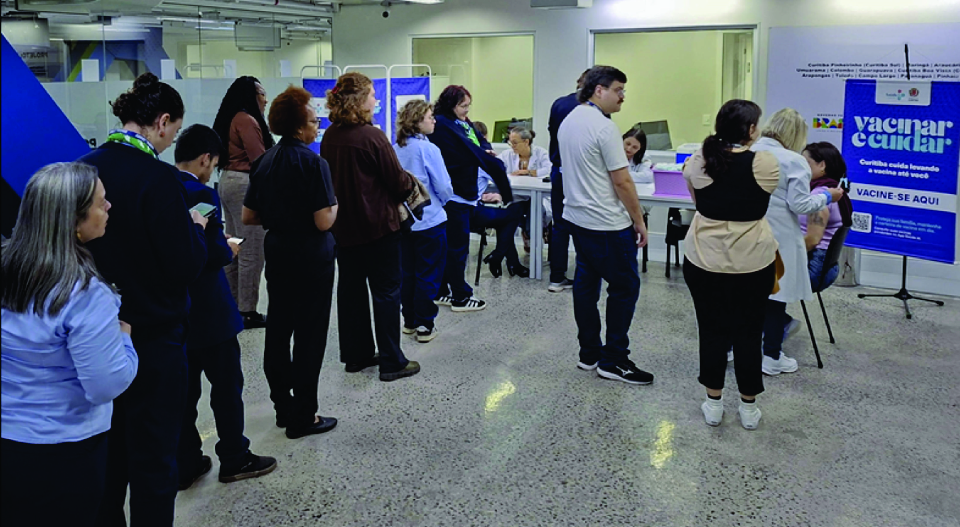 De Fala Curitiba a terminal de ônibus, Prefeitura leva vacinação contra a gripe para locais de grande circulação de pessoas