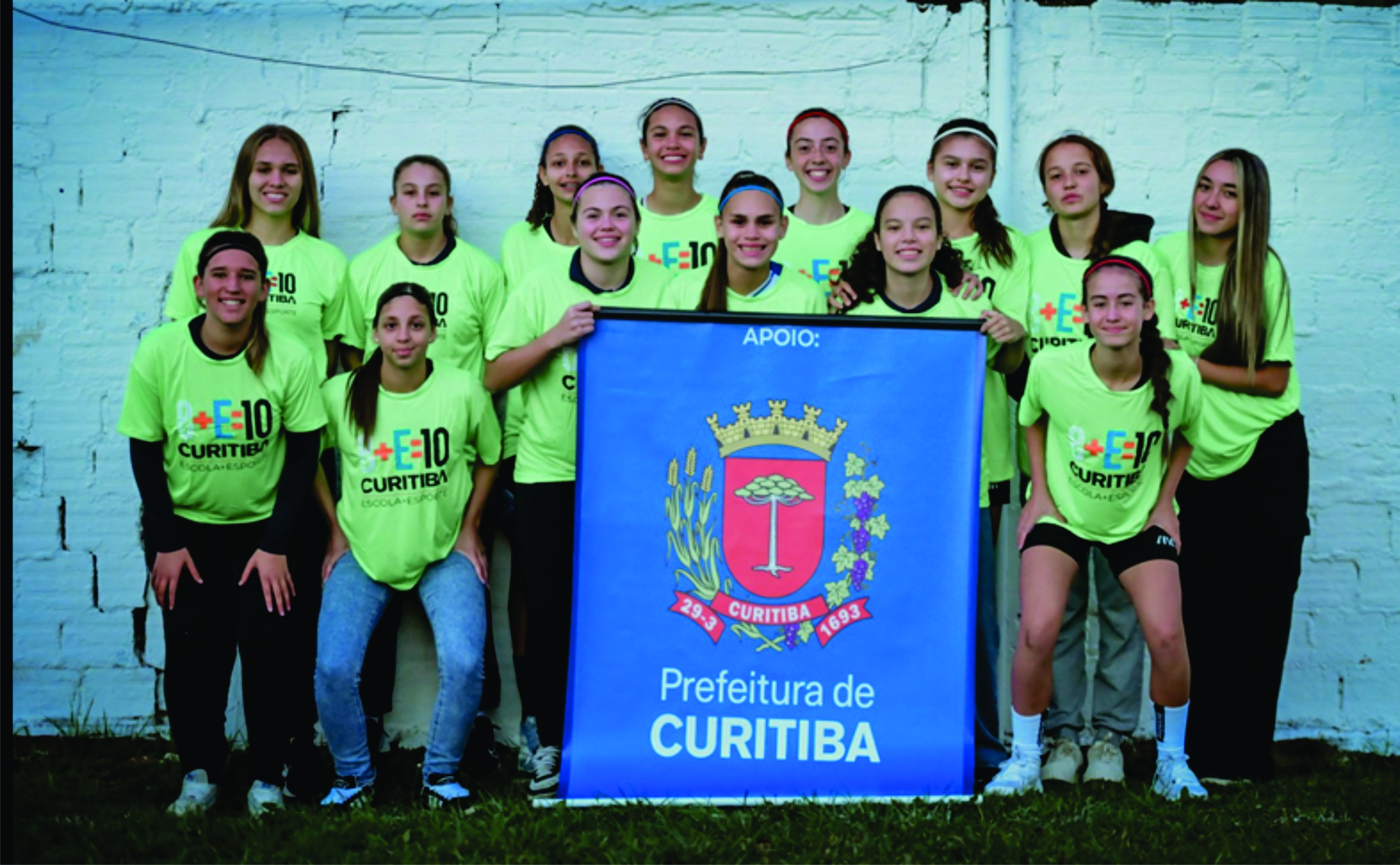 Curitiba realiza 1º Festival de Futebol 7 Feminino com participação de alunas das escolinhas da capital