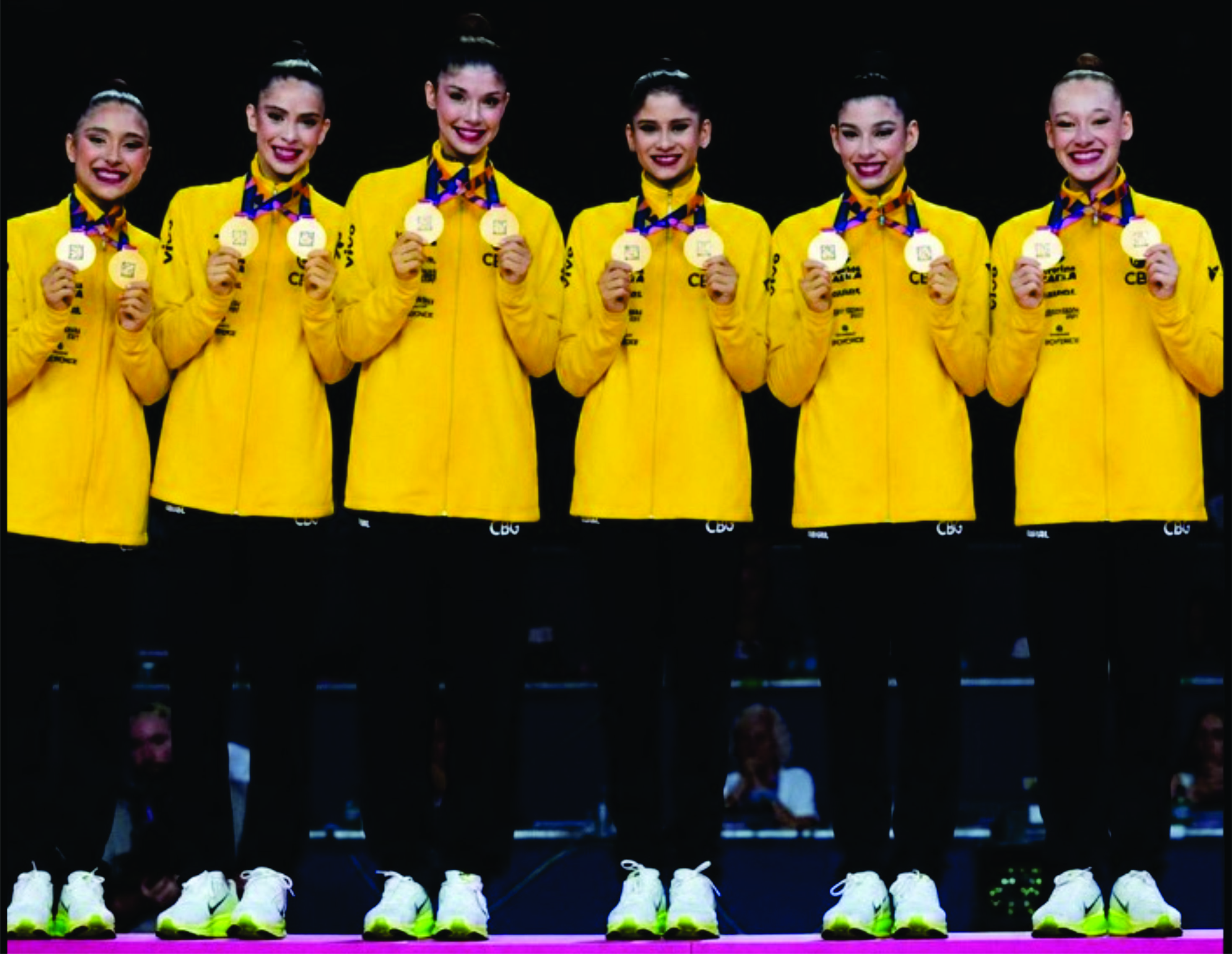 Ginasta curitibana apoiada pela Prefeitura conquista medalha de ouro com o Brasil e garante vaga olímpica