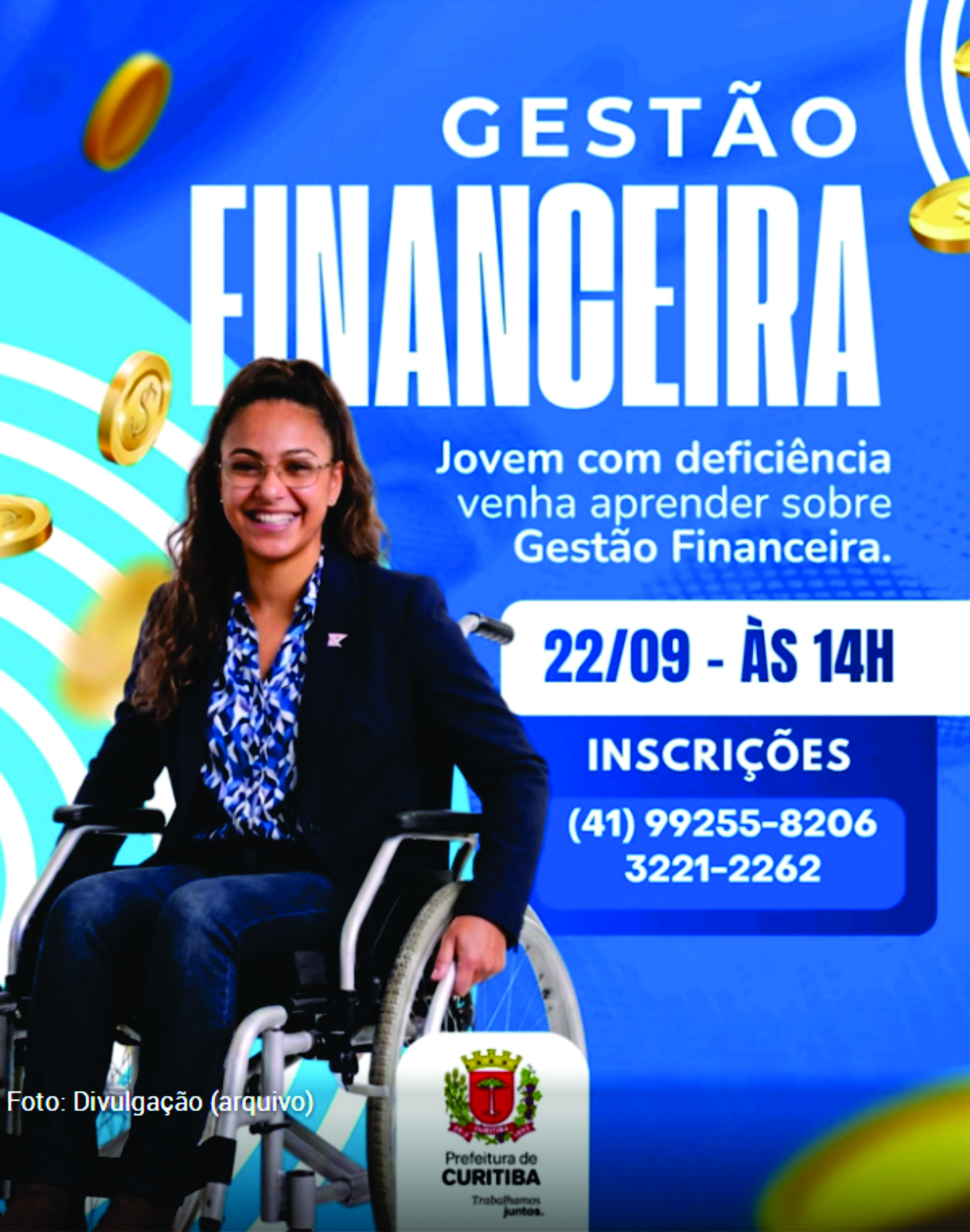 Jovens com deficiência podem participar de bate-papo sobre gestão financeira