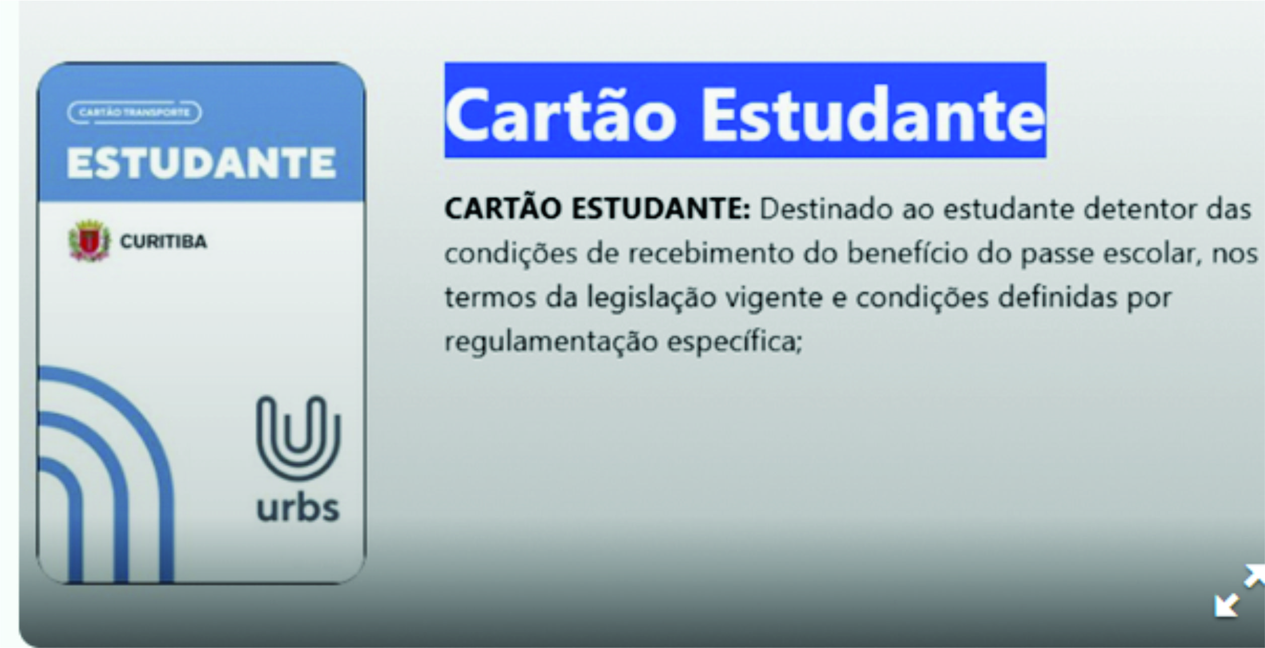Nova plataforma da Urbs inova com solicitação totalmente online e entrega em casa do Cartão Estudante