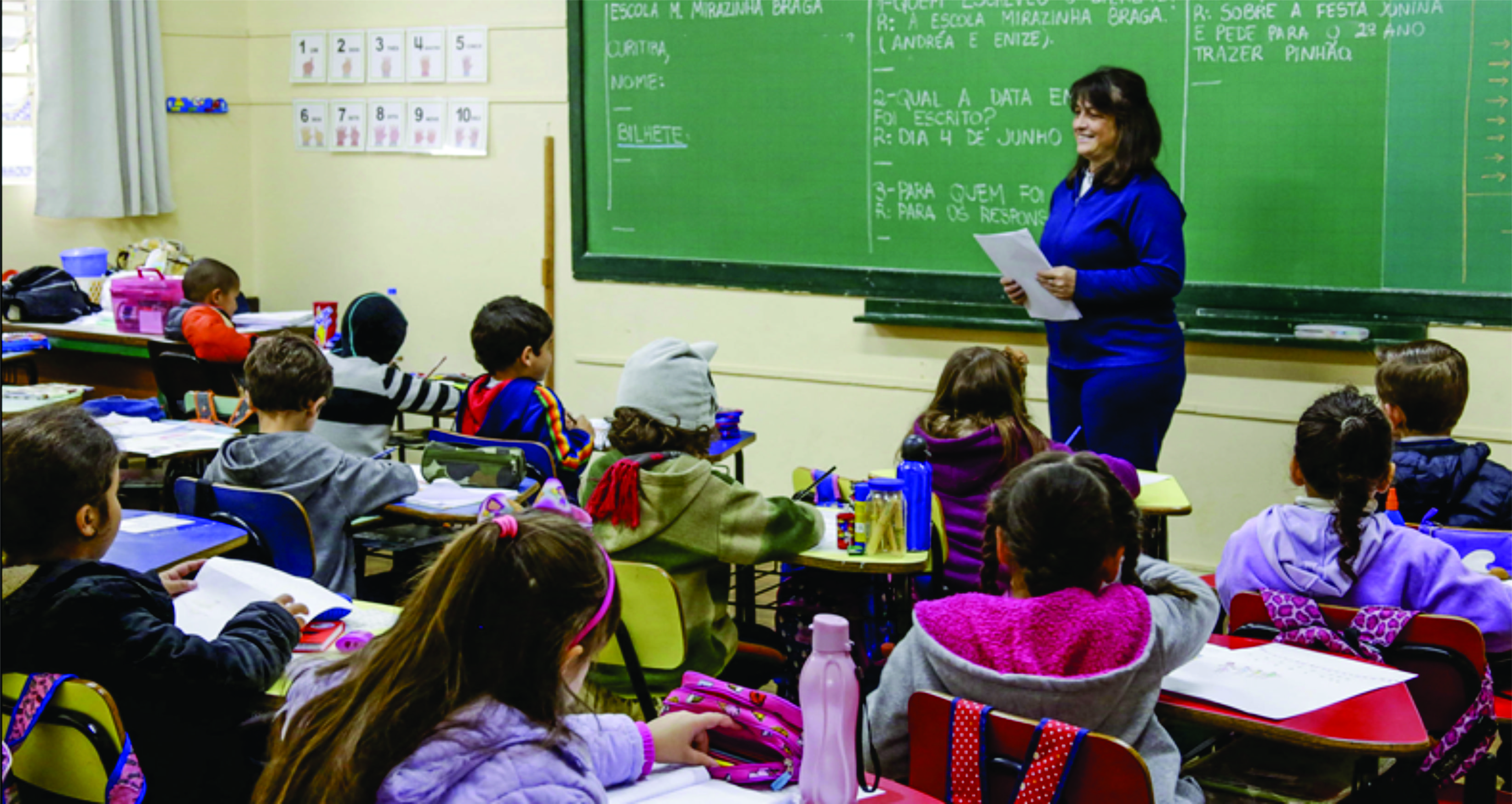 Educação de Curitiba recomenda atualização cadastral de crianças e estudantes matriculados na Rede Municipal de Ensino