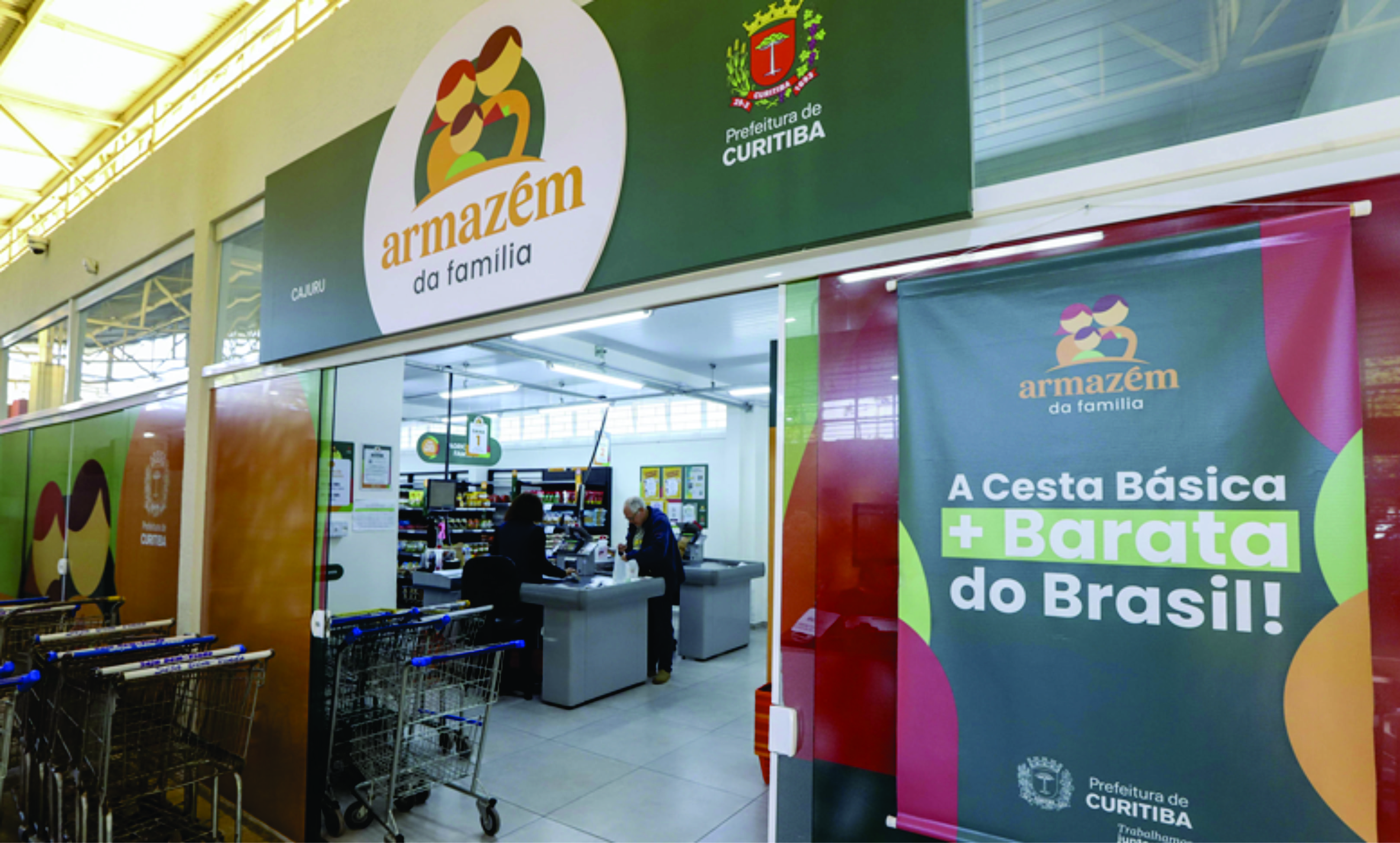 Arroz, feijão, macarrão e sabão em pó têm descontos especiais nos Armazéns da Família nesta semana