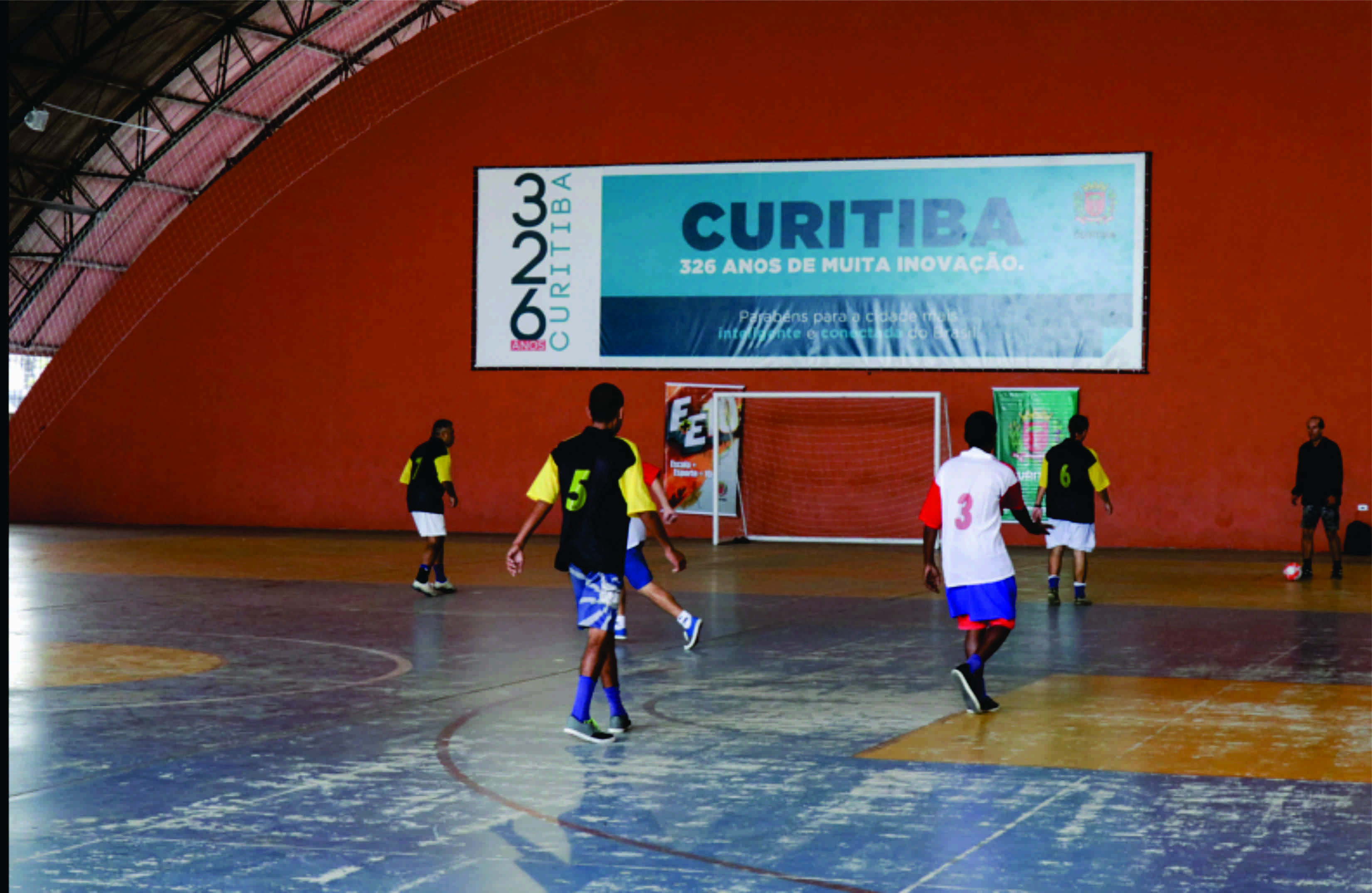 População pode “alugar” de graça as quadras e espaços esportivos da Prefeitura de Curitiba
