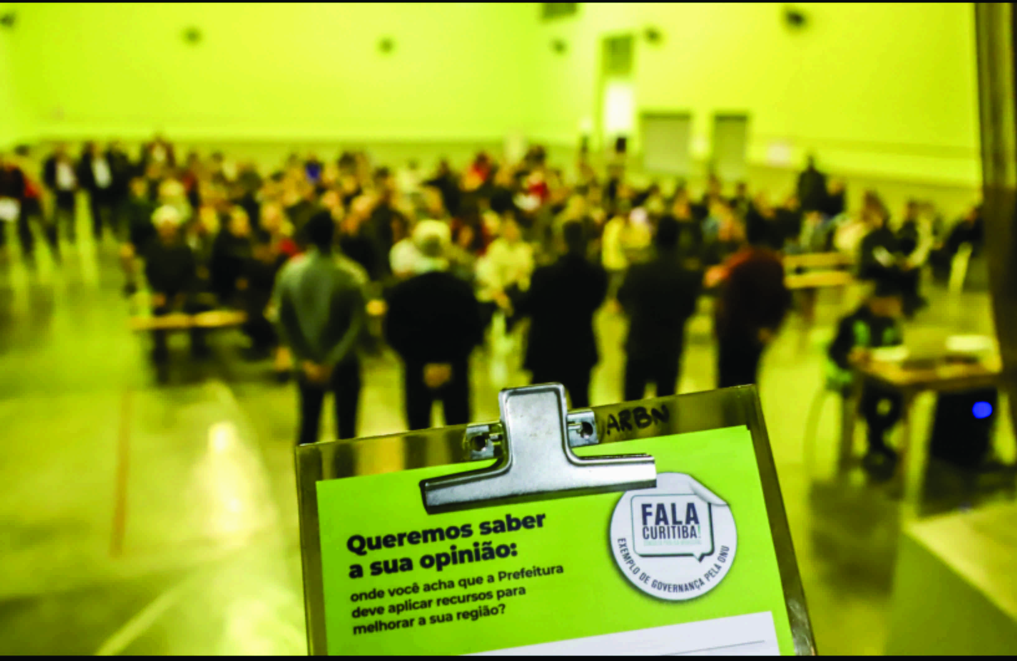 Com reuniões nos bairros, Fala Curitiba entra em nova fase na segunda-feira