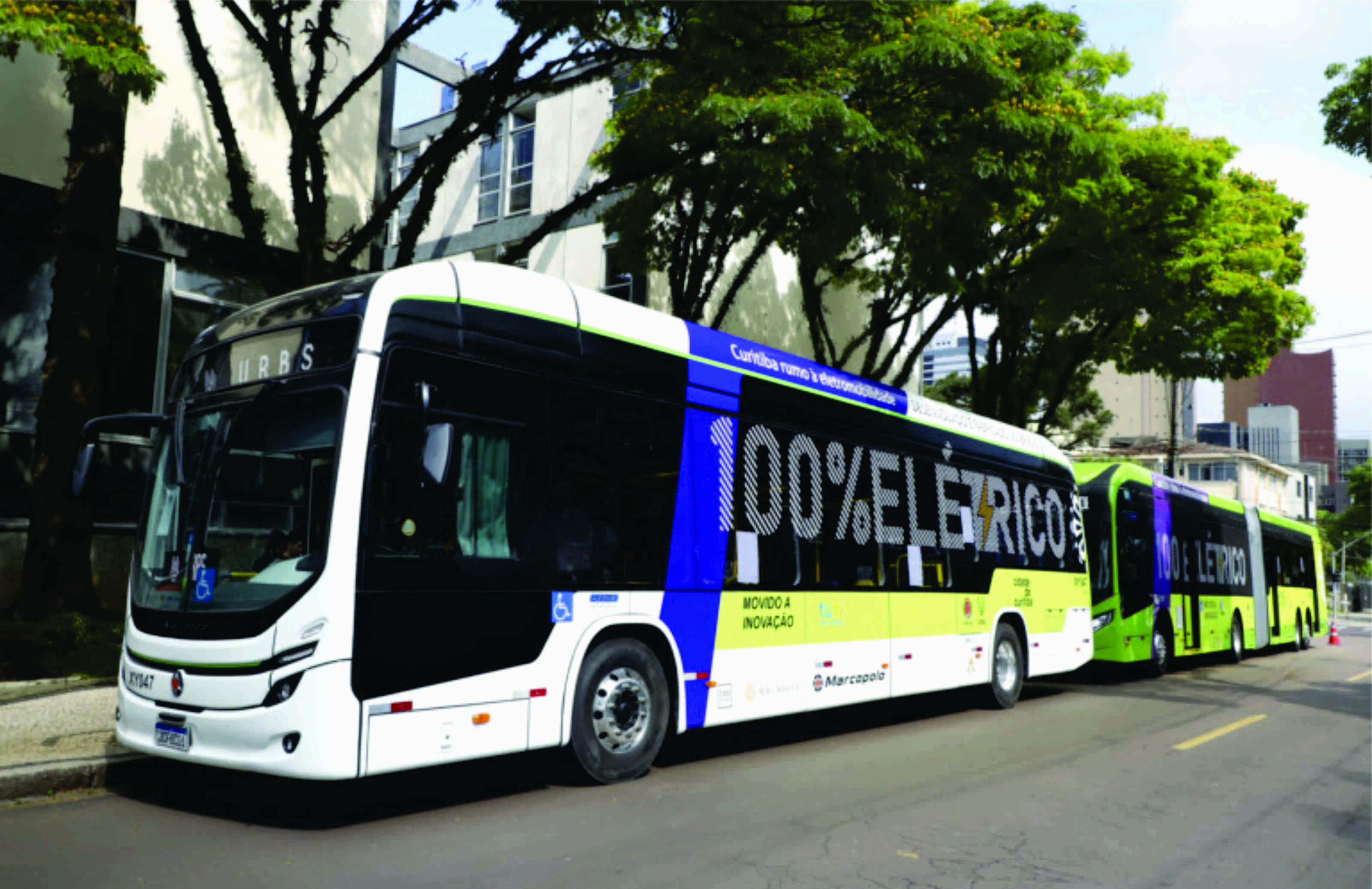 Curitiba vai receber R$ 380 milhões do Novo PAC para compra de 54 ônibus elétricos