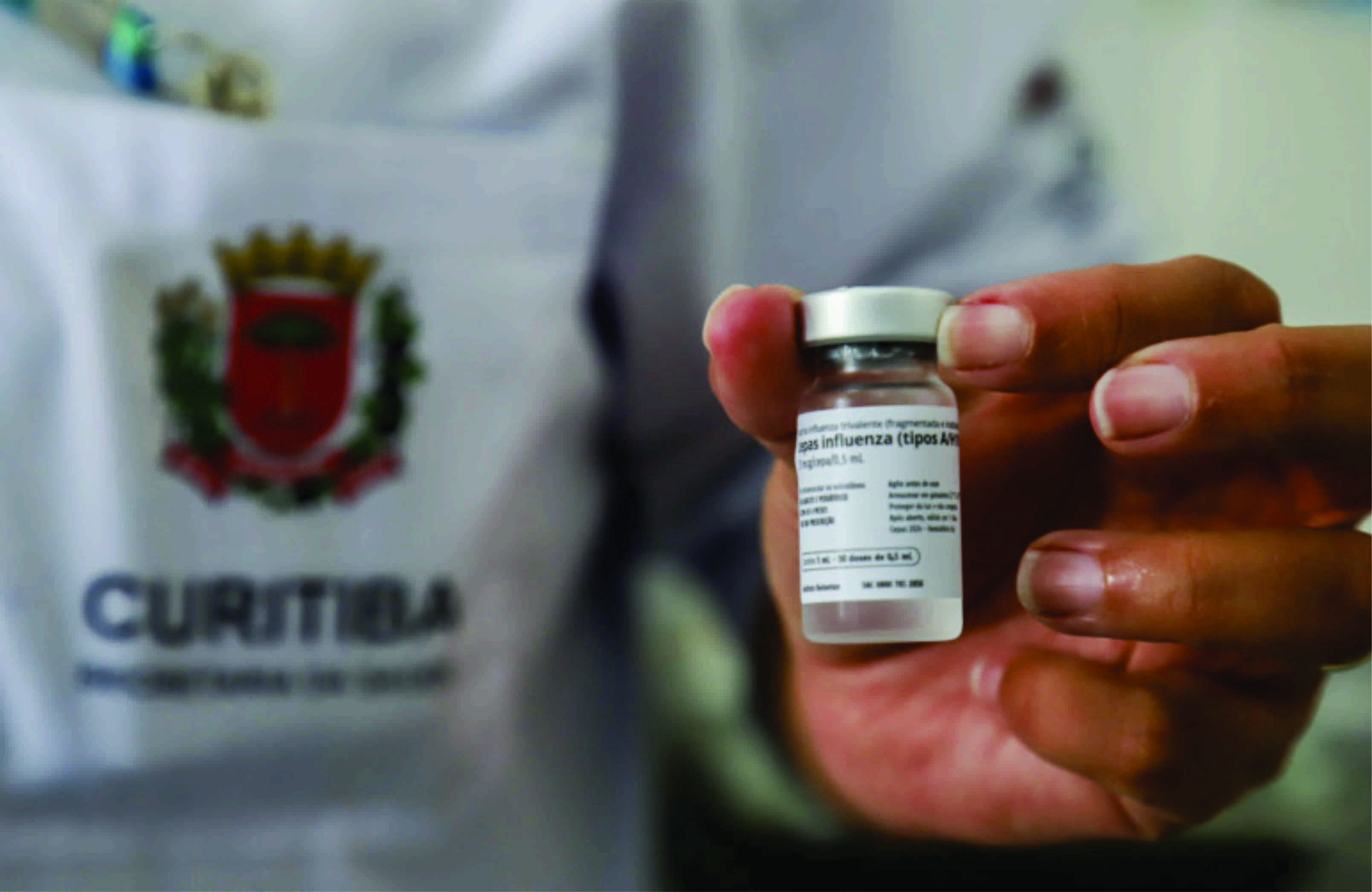 Vacina da gripe é liberada para todos acima de 6 meses de idade em Curitiba