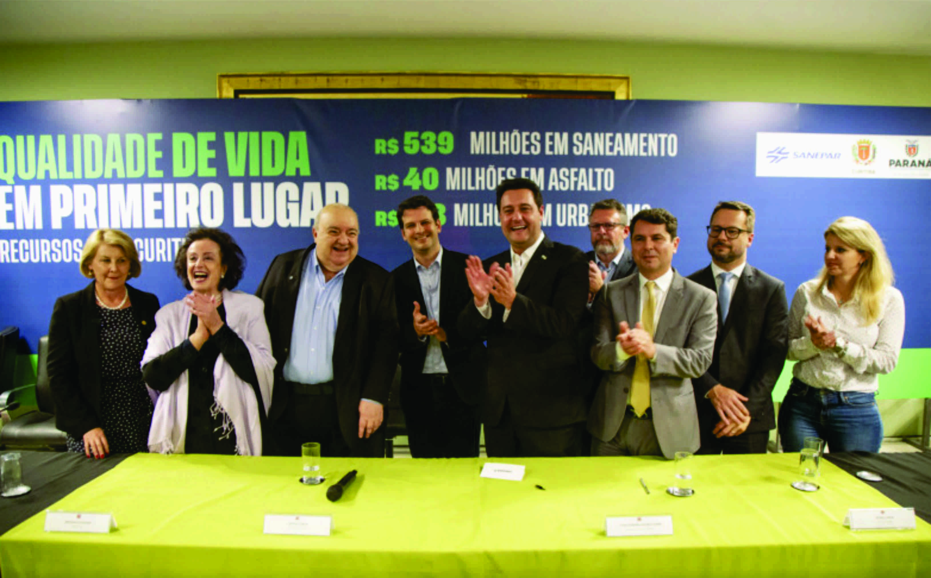 Obras de saneamento de R$ 539 milhões vão beneficiar 787 mil pessoas em Curitiba e Região Metropolitana
