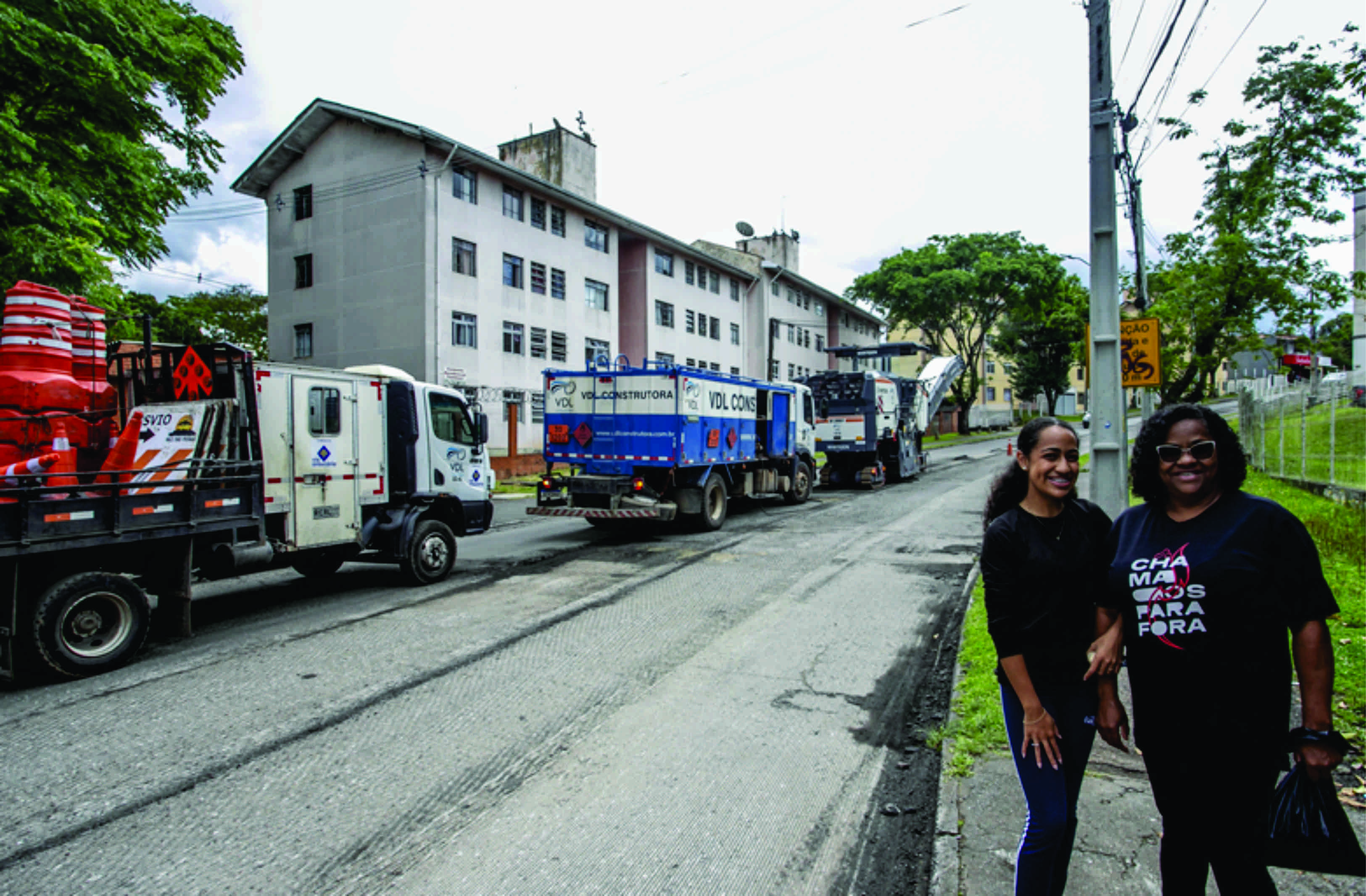 Prefeitura de Curitiba recupera todo o pavimento em rua de ligação da CIC com o Campo Comprido